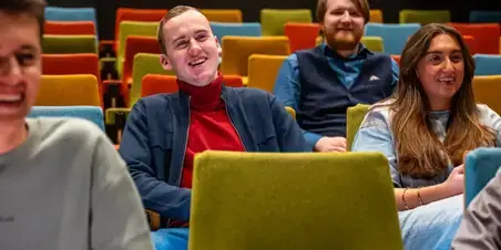 Commerciele Economie - studenten in collegezaal